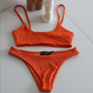 PLT orange bikini